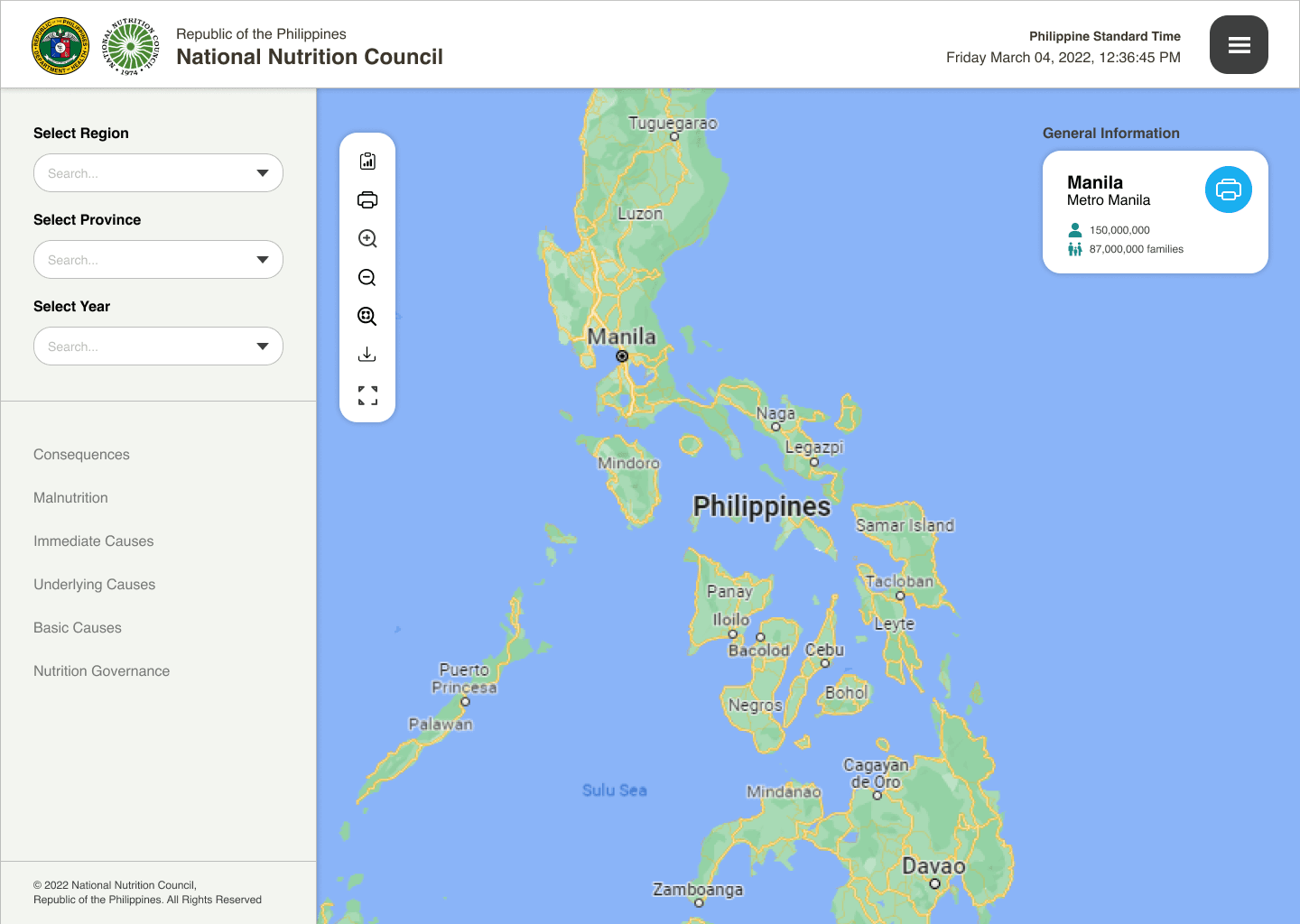 National Nutrition Information System (NNIS)